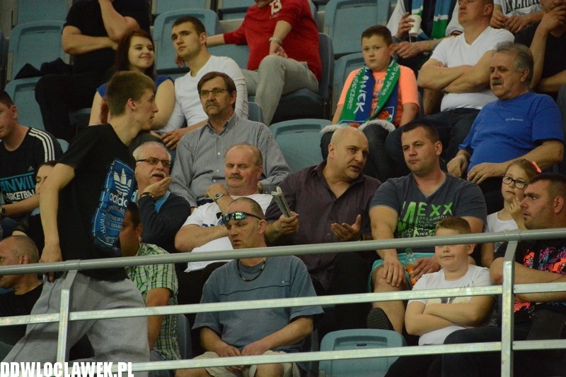 Kibice podczas meczu Anwil - Rosa Radom