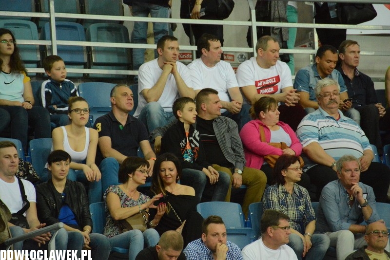 Kibice podczas meczu Anwil - Rosa Radom
