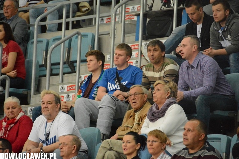 Kibice podczas meczu Anwil - Rosa Radom
