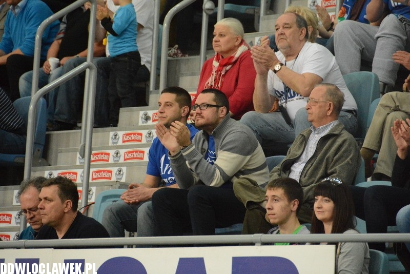 Kibice podczas meczu Anwil - Rosa Radom