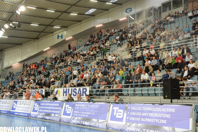 Kibice podczas meczu Anwil - Rosa Radom
