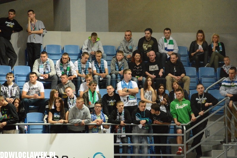 Kibice podczas meczu Anwil - Rosa Radom