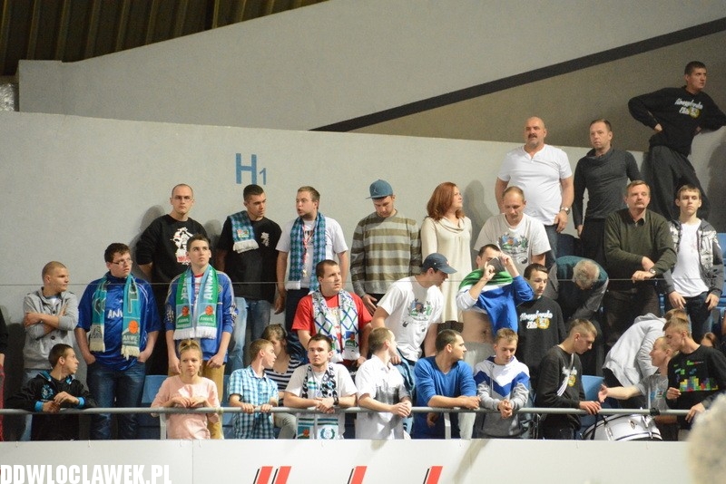 Kibice podczas meczu Anwil - Rosa Radom