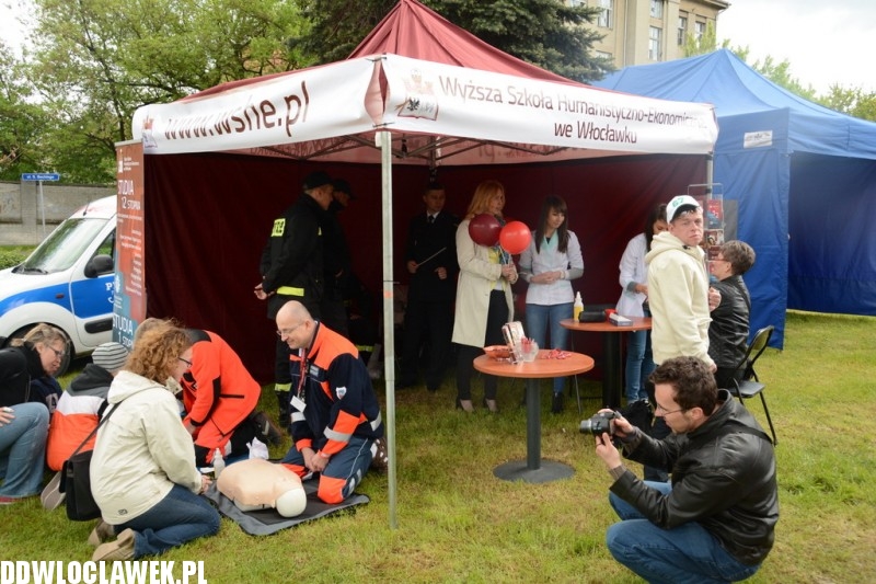 Piknik strażacki na bulwarach