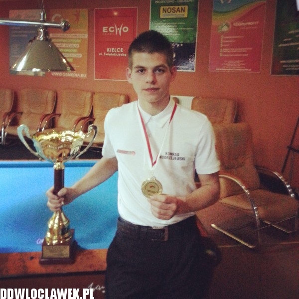 Konrad Modrzejewski mistrzem Polski