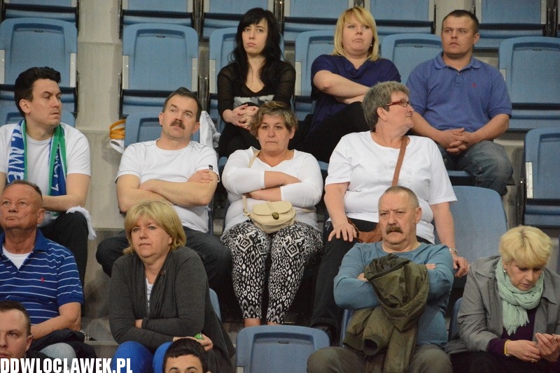 Kibice podczas meczu Anwil - Rosa Radom