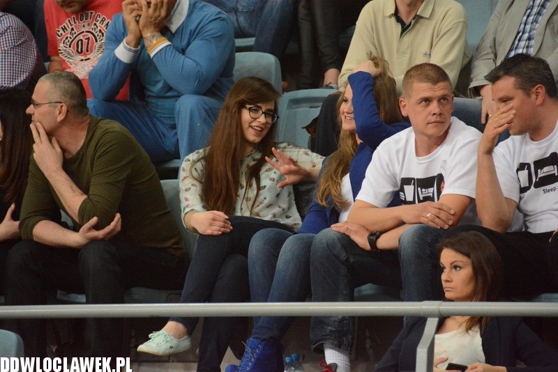 Kibice podczas meczu Anwil - Rosa Radom