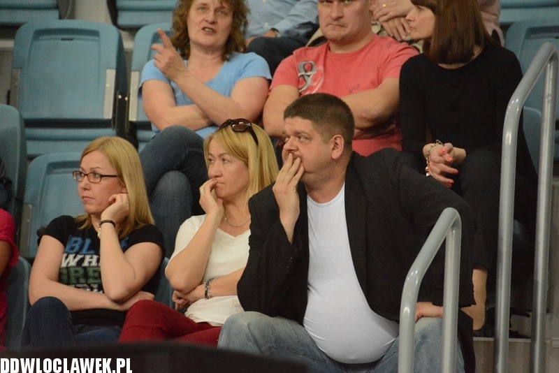 Kibice podczas meczu Anwil - Rosa Radom