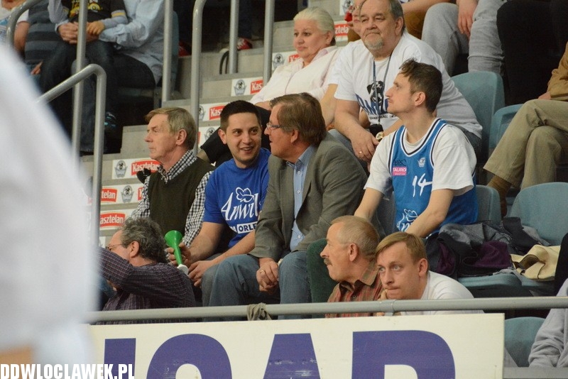 Kibice podczas meczu Anwil - Rosa Radom