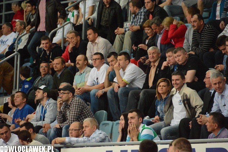 Kibice podczas meczu Anwil - Rosa Radom