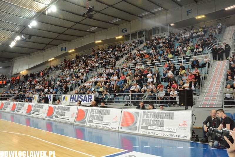 Kibice podczas meczu Anwil - Rosa Radom