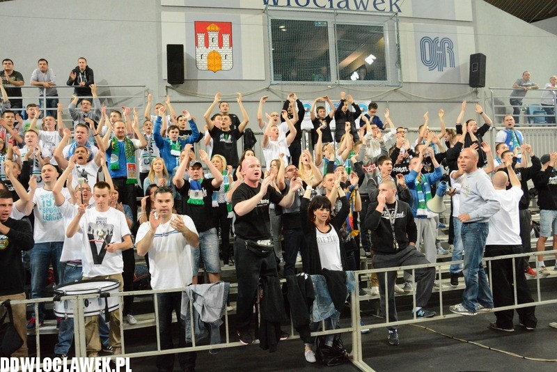 Kibice podczas meczu Anwil - Rosa Radom