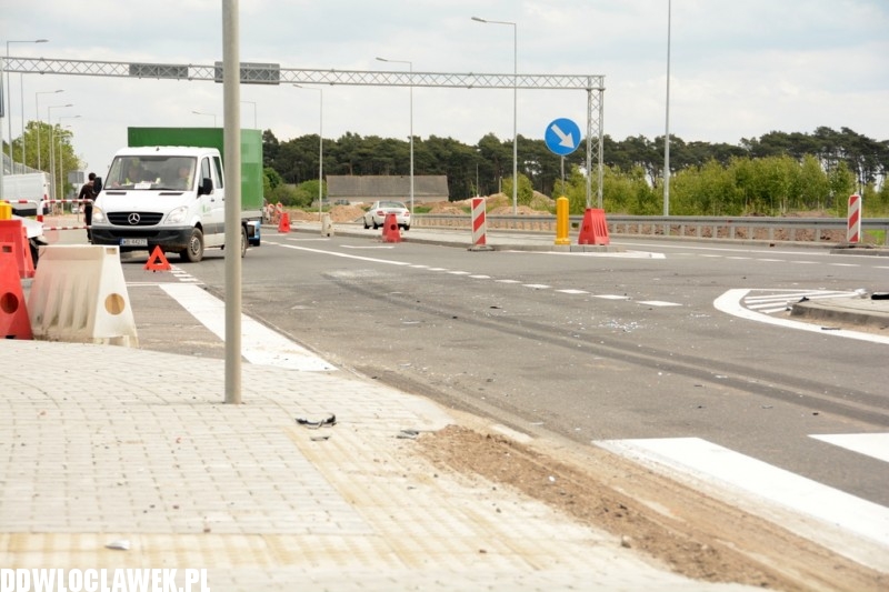 Seicento zderzyło się z DAF-em przy A1