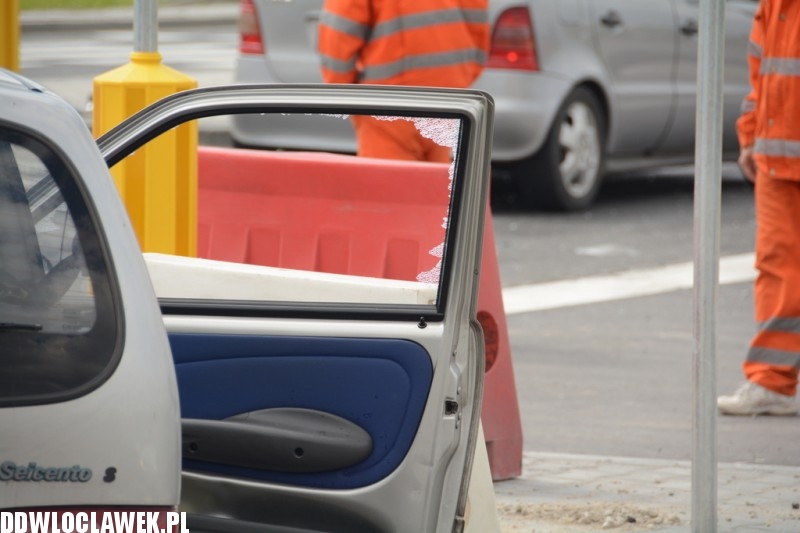 Seicento zderzyło się z DAF-em przy A1