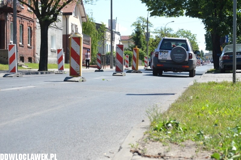 Prace MPWiK na ul. Lipnowskiej