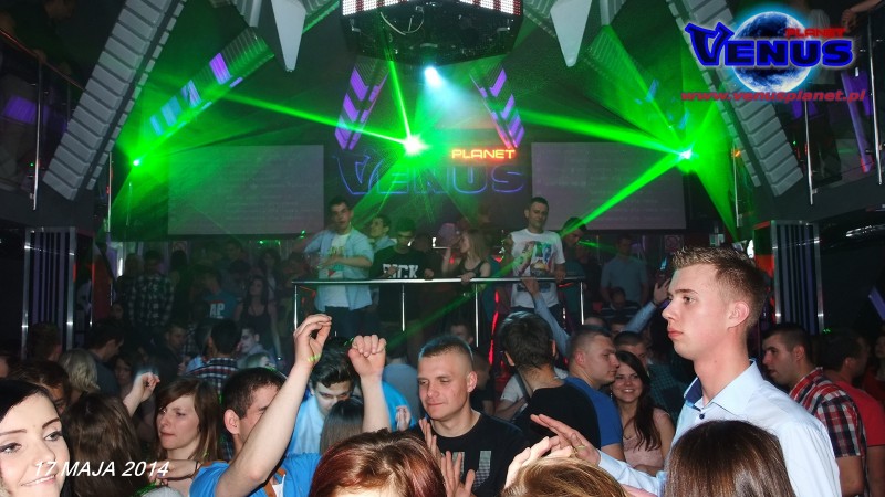 17.05 klub Venus Planet w Konecku