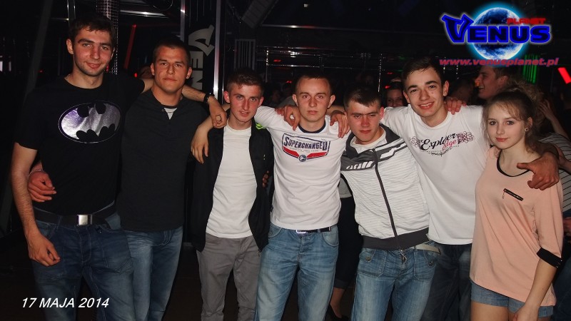 17.05 klub Venus Planet w Konecku