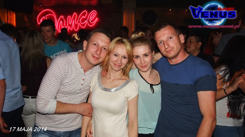 17.05 klub Venus Planet w Konecku