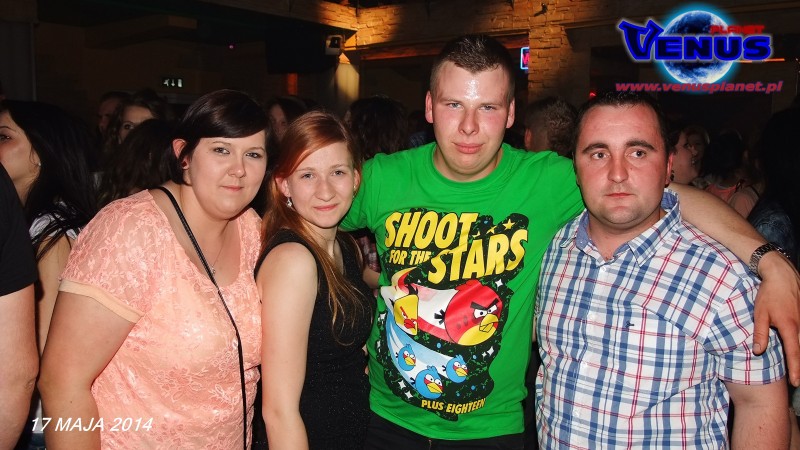 17.05 klub Venus Planet w Konecku