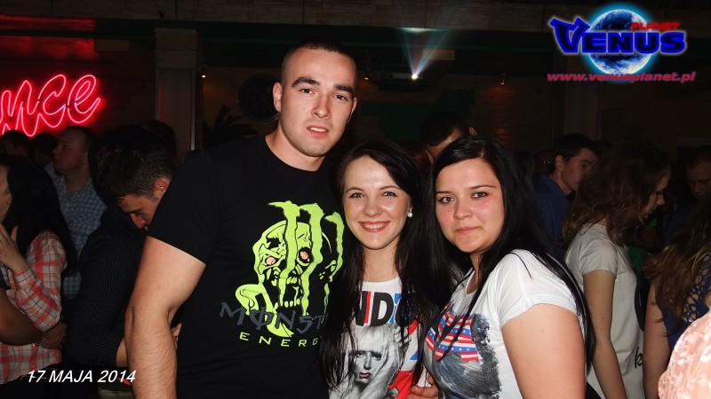 17.05 klub Venus Planet w Konecku