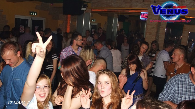 17.05 klub Venus Planet w Konecku