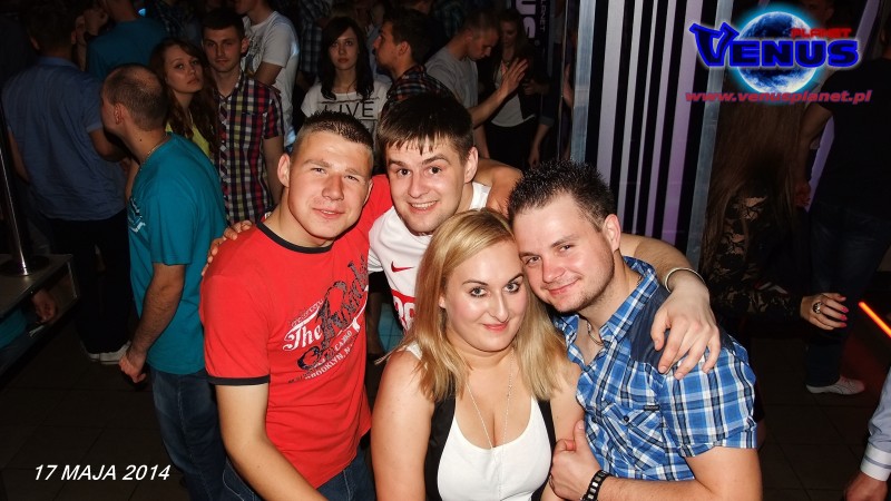 17.05 klub Venus Planet w Konecku