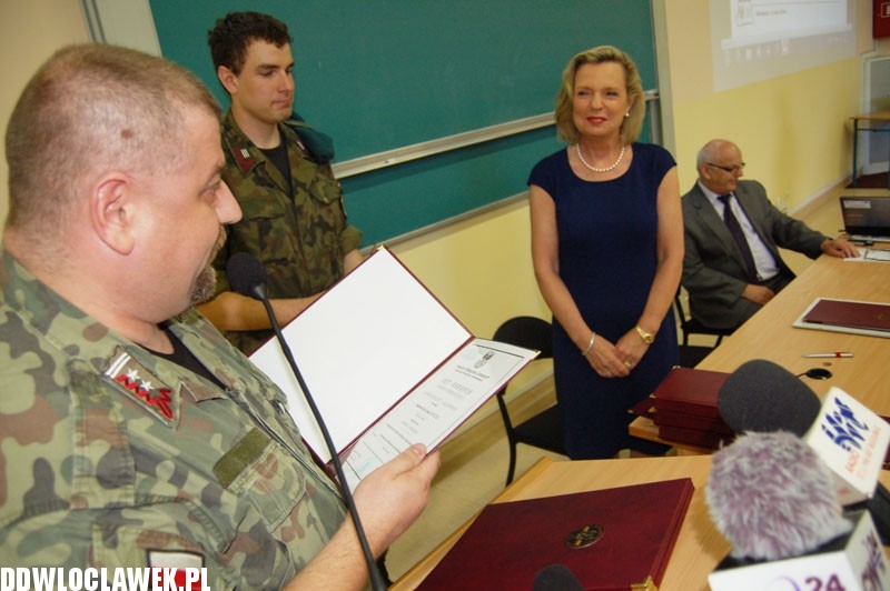Córka generała Andersa odwiedziła Włocławek
