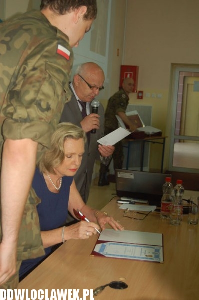 Córka generała Andersa odwiedziła Włocławek