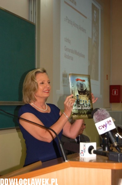Córka generała Andersa odwiedziła Włocławek