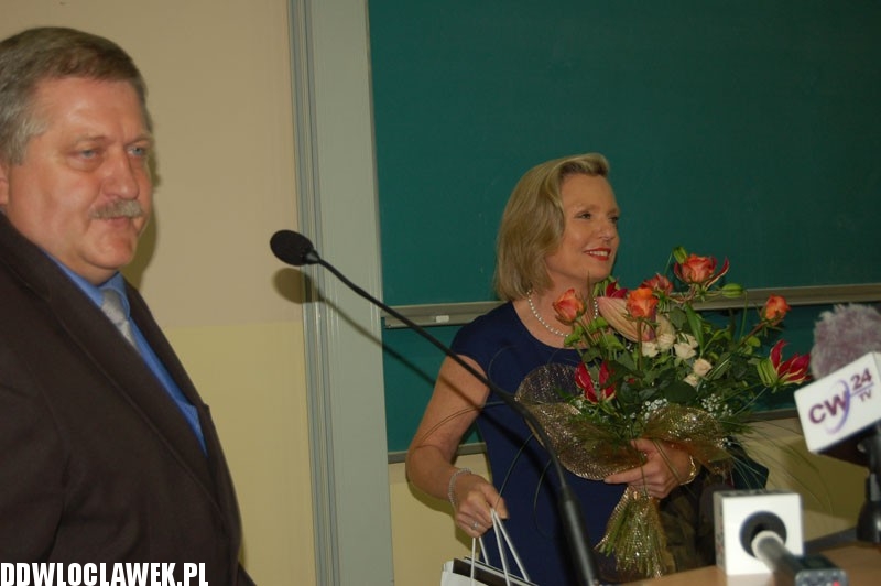 Córka generała Andersa odwiedziła Włocławek