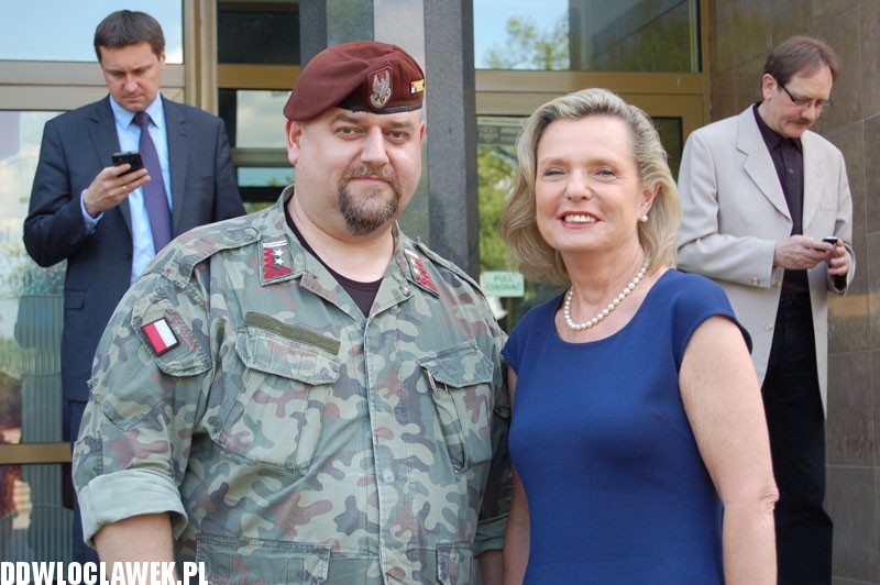 Córka generała Andersa odwiedziła Włocławek