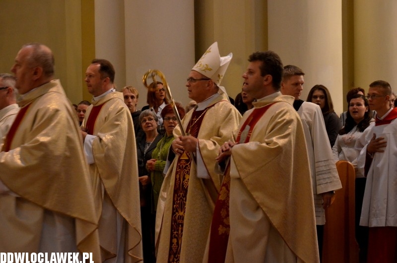 Symbole Światowych Dni Młodzieży we Włocławku