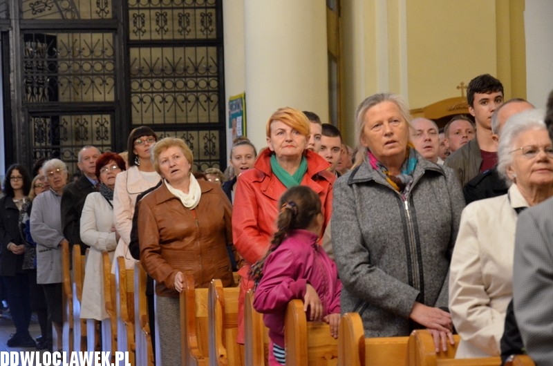 Symbole Światowych Dni Młodzieży we Włocławku