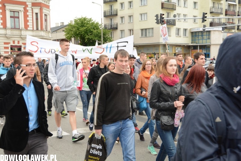 Juwenalia: przemarsz studentów