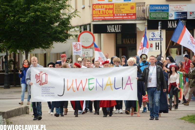 Juwenalia: przemarsz studentów