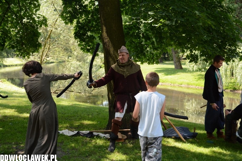 Piknik rycerski w parku Sienkiewicza