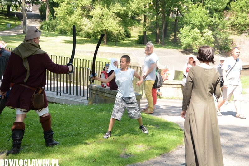 Piknik rycerski w parku Sienkiewicza