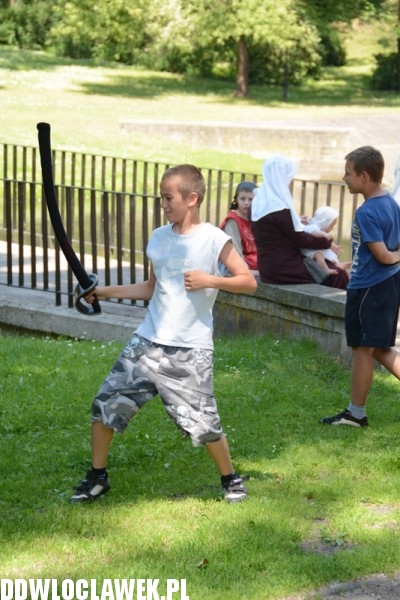 Piknik rycerski w parku Sienkiewicza