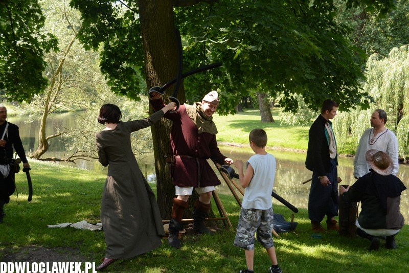 Piknik rycerski w parku Sienkiewicza