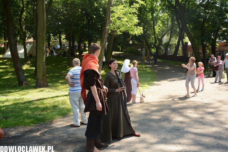 Piknik rycerski w parku Sienkiewicza