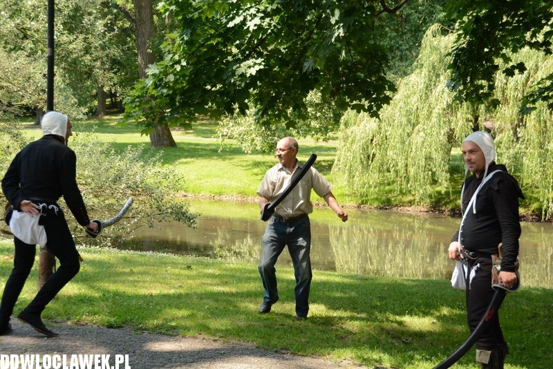 Piknik rycerski w parku Sienkiewicza