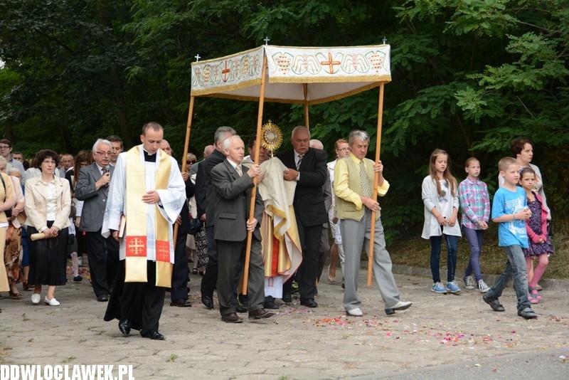 Procesja Bożego Ciała na Zawiślu