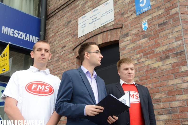 Kłódka i łańcuch dla posła PO od FMS