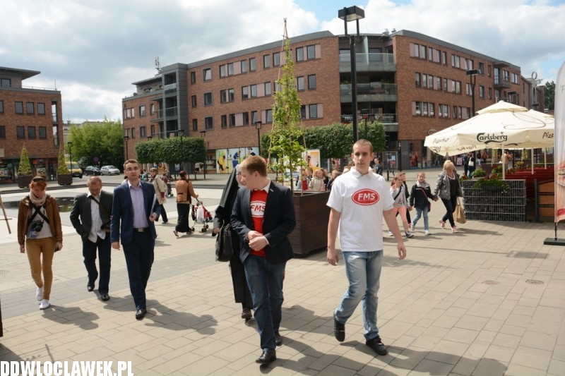 Kłódka i łańcuch dla posła PO od FMS