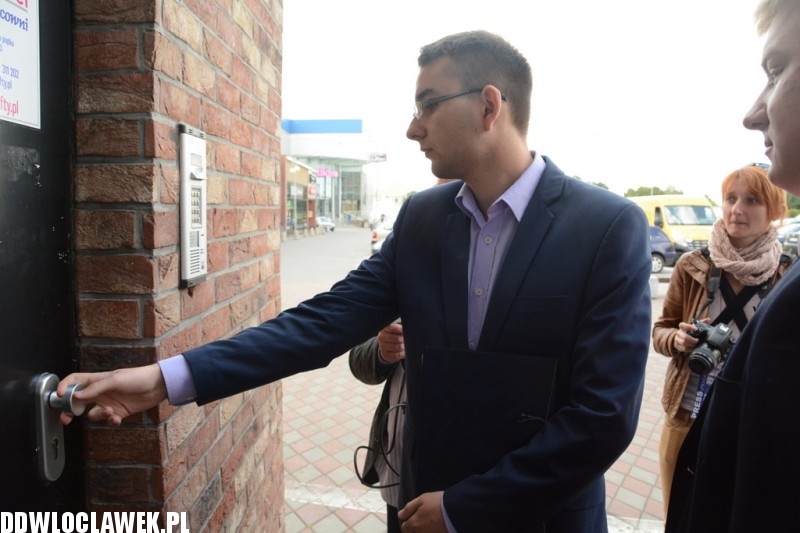 Kłódka i łańcuch dla posła PO od FMS