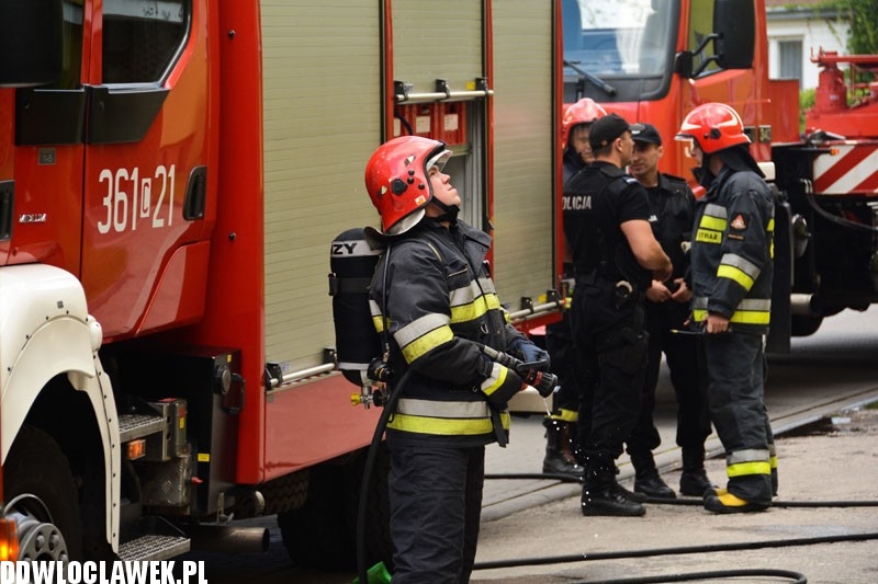 Pożar mieszkania przy ul. Smólskiej