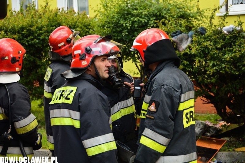Pożar mieszkania przy ul. Smólskiej