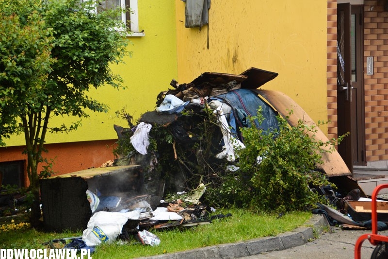 Pożar mieszkania przy ul. Smólskiej