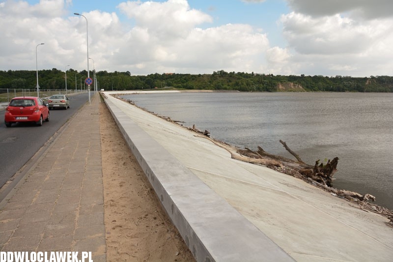 Remont zapory wodnej we Włocławku