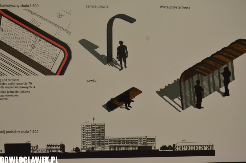 Projekty przebudowy placu Wolności autorstwa studentów Politechniki Poznańskiej